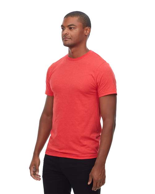 Heather Red Epic CVC T-Shirt - T1001