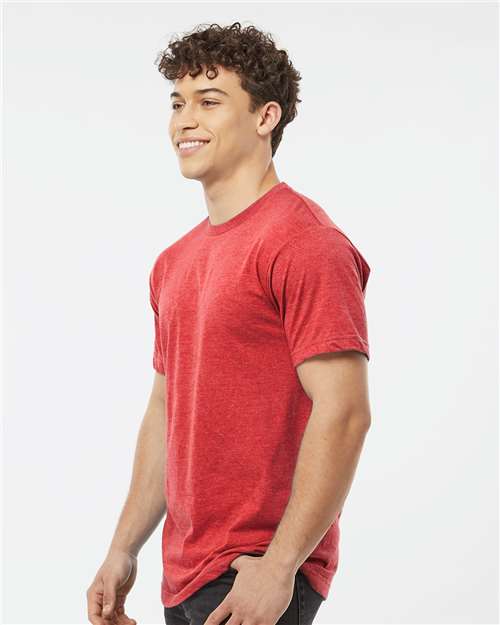 Heather Red Fine Jersey T-Shirt - 202
