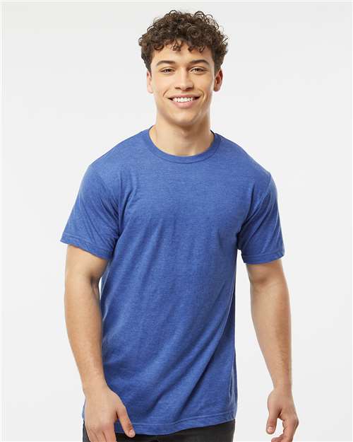 Heather Royal Fine Jersey T-Shirt - 202