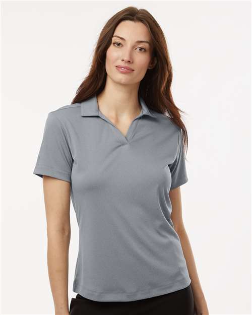 Heather Steel Pro-Lock Women&#39;s Performance Polo - 41800L