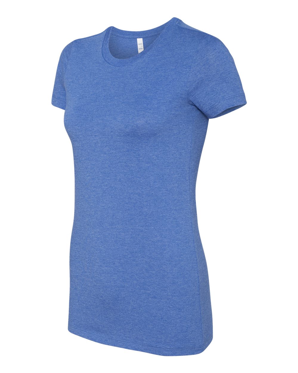 Heather True Royal Women&#39;s Slim Fit Tee - 6004