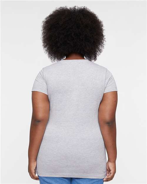 Heather Women&#39;s Fitted Fine Jersey Tee - 3616