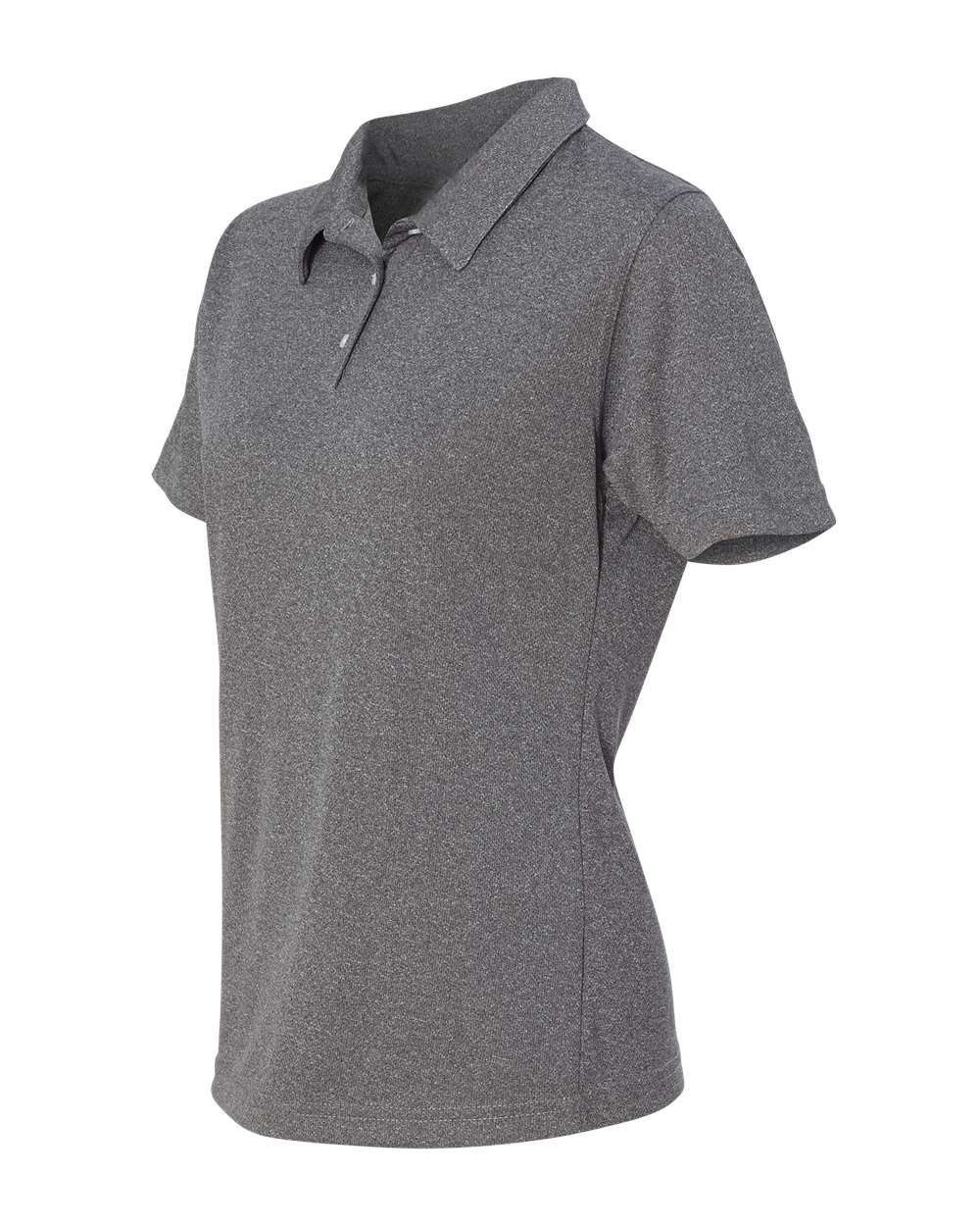 Heathered Steel Women&#39;s Moisture Free Mesh Polo - 5469