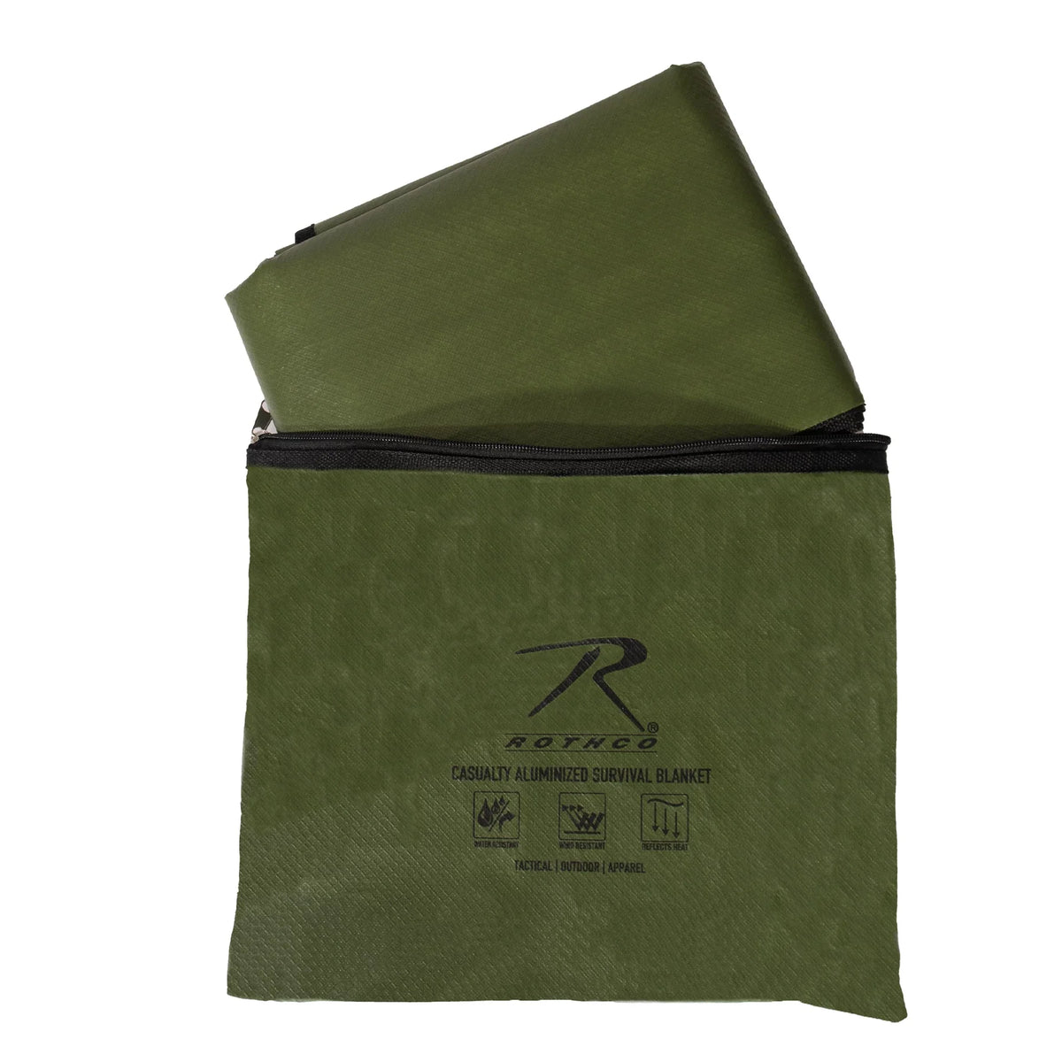 Heavy Duty Survival Blanket - Olive Drab