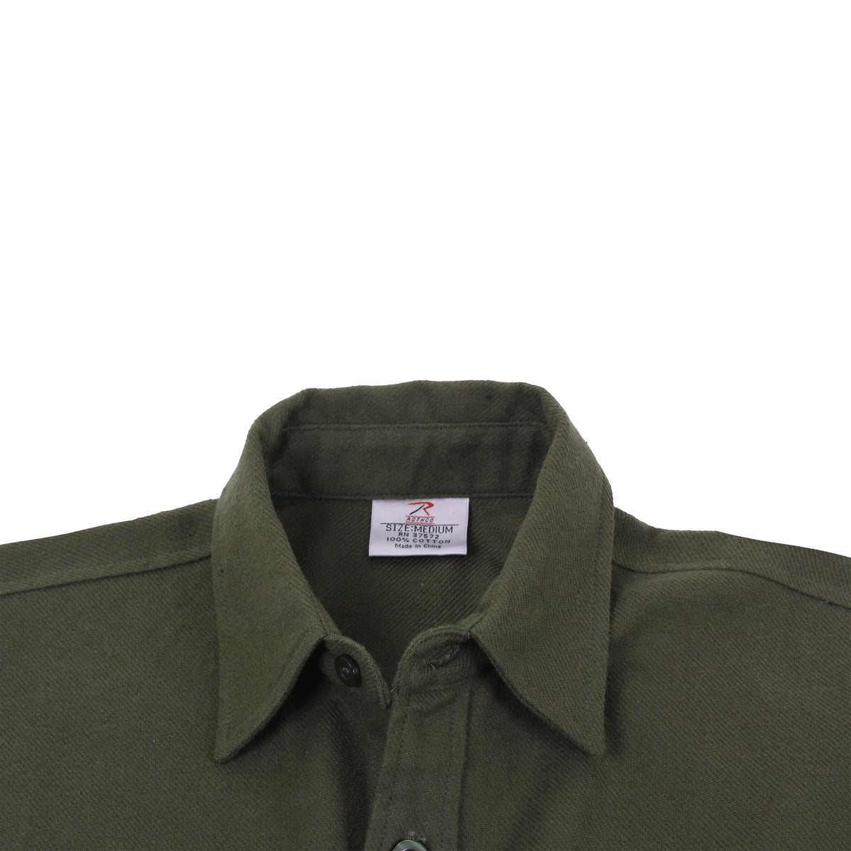 Heavy Weight Solid Flannel Shirt