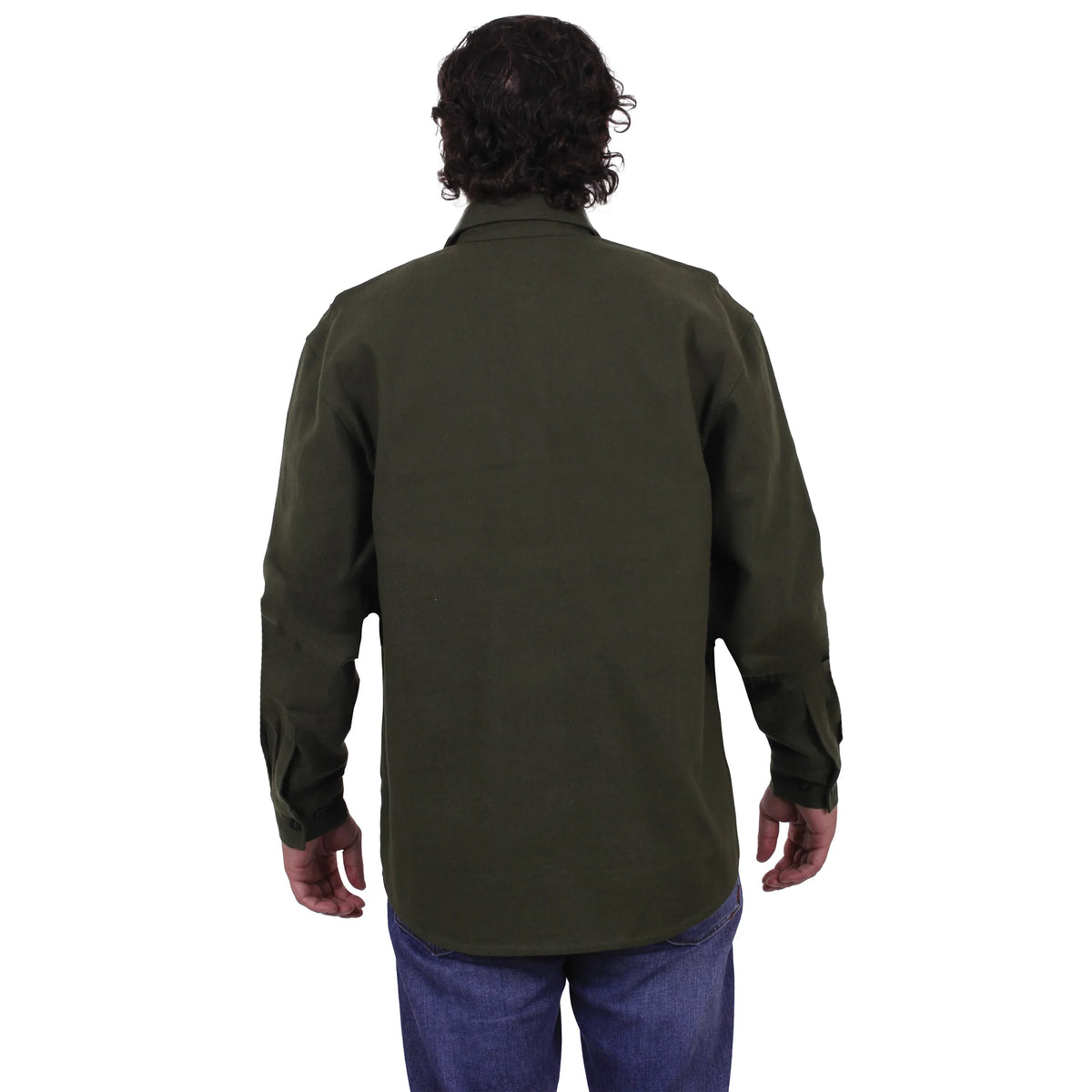 Heavy Weight Solid Flannel Shirt