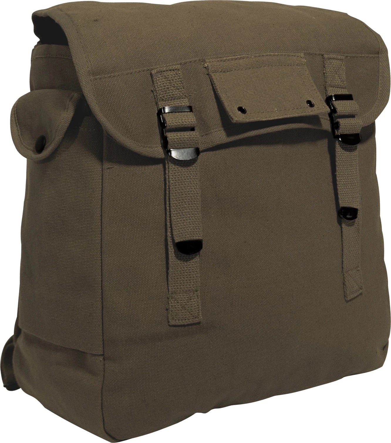 Heavyweight Canvas Musette Bag - Olive Drab