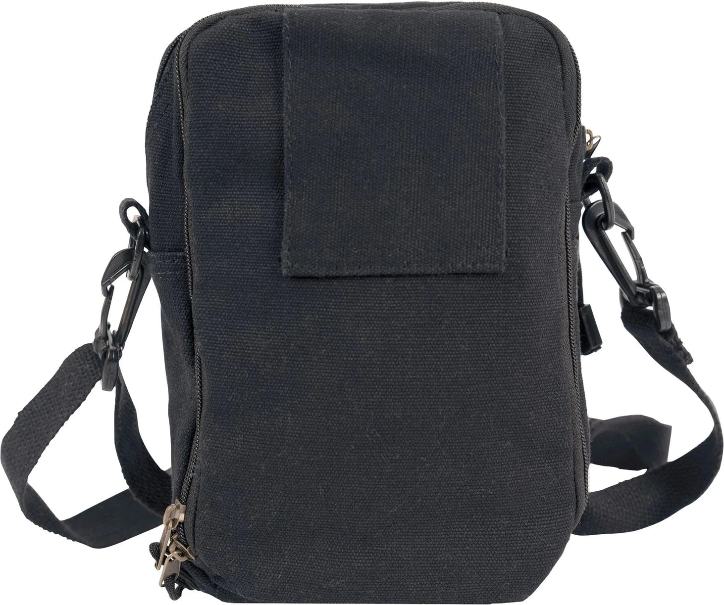 Heavyweight Classic Canvas Passport Travel Pouch - Black