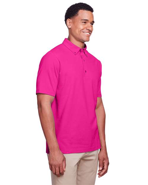 Heliconia Men&#39;s Lakeshore Stretch Cotton Performance Polo - UC105