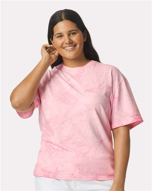 Hibiscus Colorblast™ Heavyweight T-Shirt - 1745