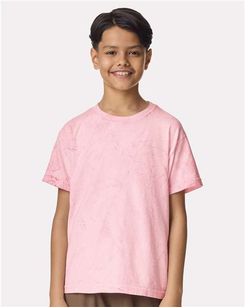 Hibiscus Colorblast™ Youth Heavyweight T-Shirt - 1745Y
