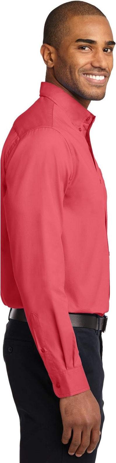 Hibiscus Port Authority Long Sleeve Easy Care Shirt S608
