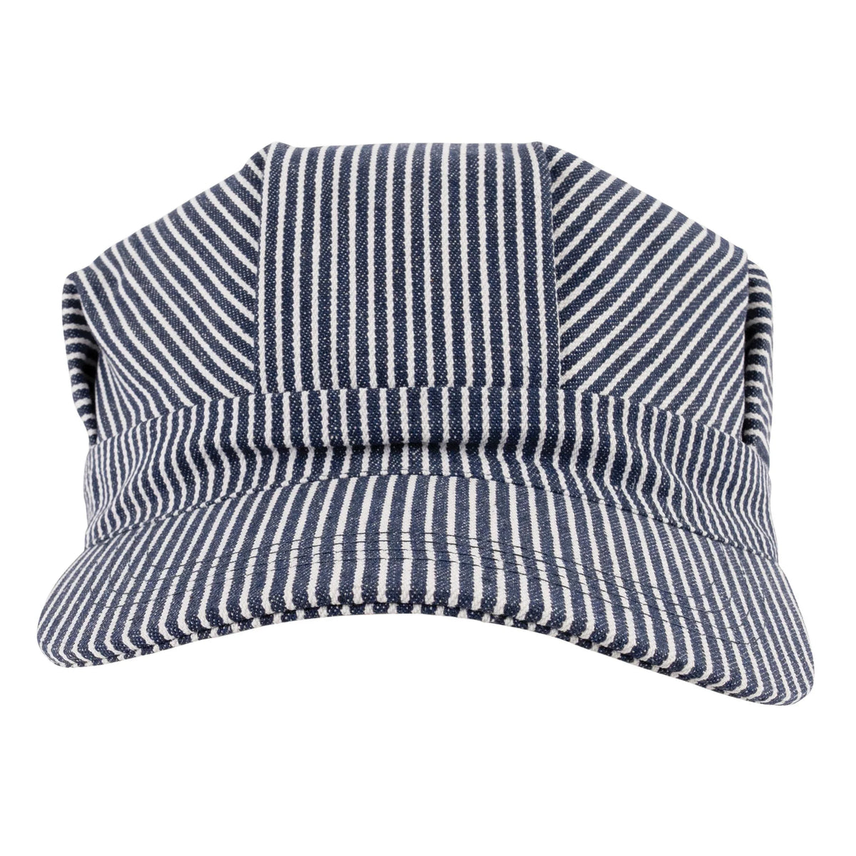 Hickory Stripe Engineer Cap
