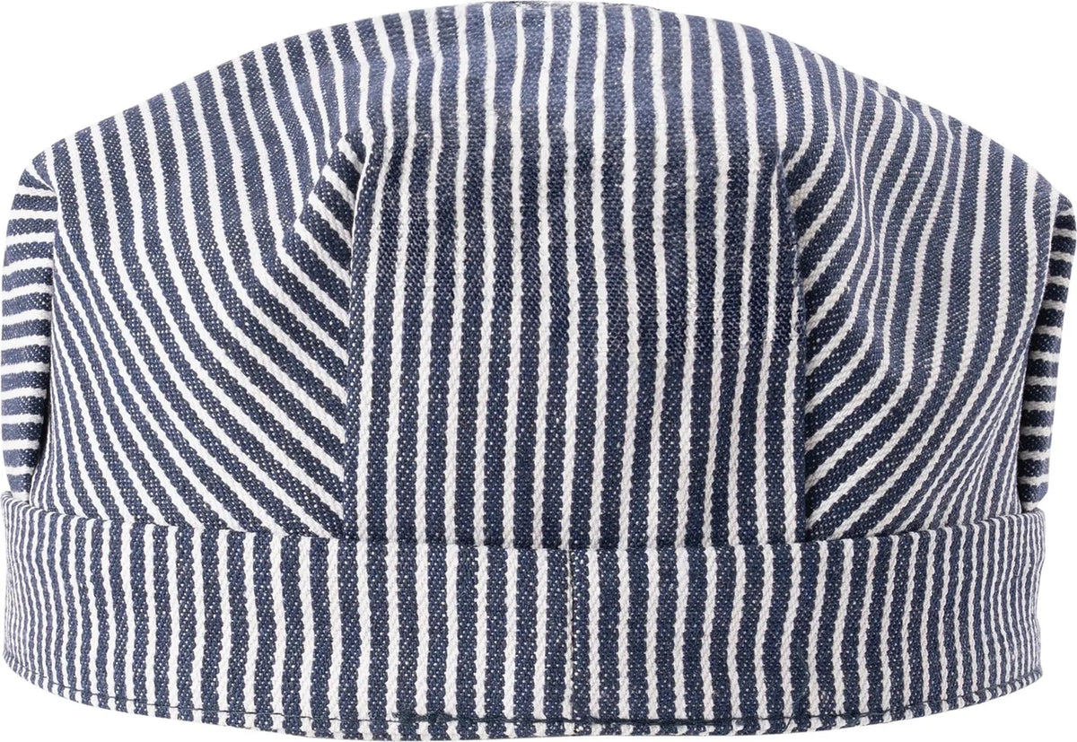 Hickory Stripe Engineer Cap