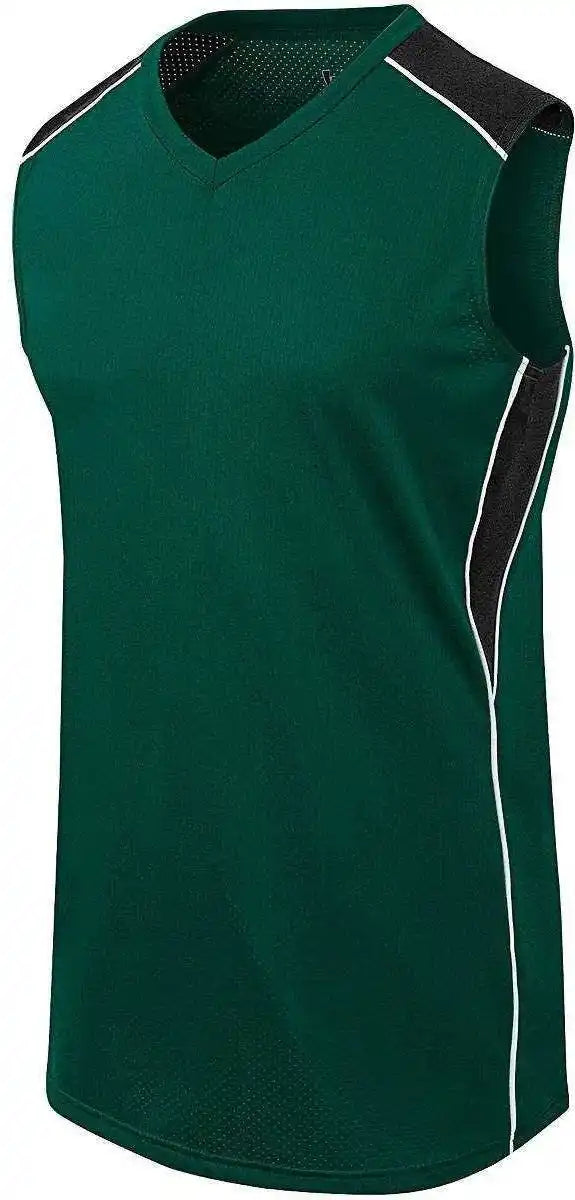 High Five 312162 Womens Dynamite Jersey - Forest Black White