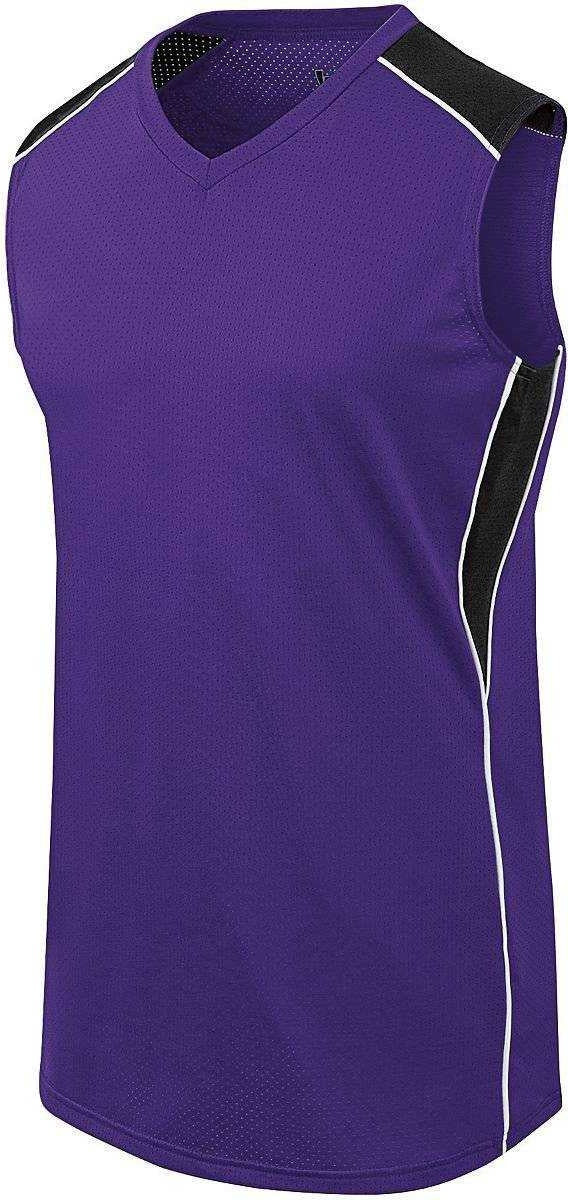 High Five 312162 Womens Dynamite Jersey - Purple Black White