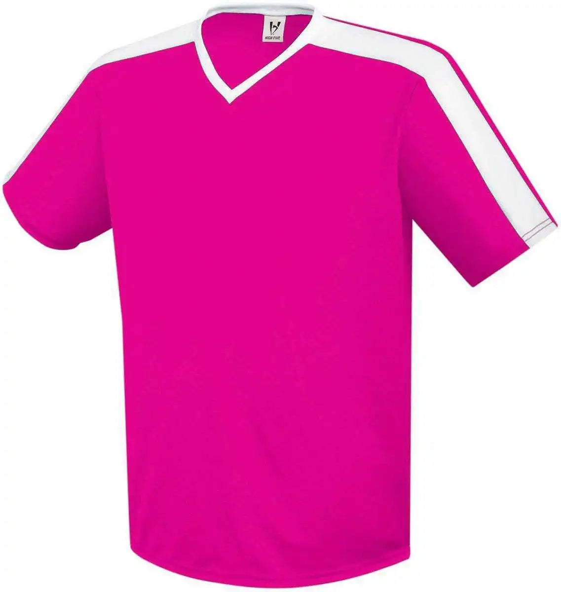 High Five 322730 Genesis Jersey Adult - Raspberry White