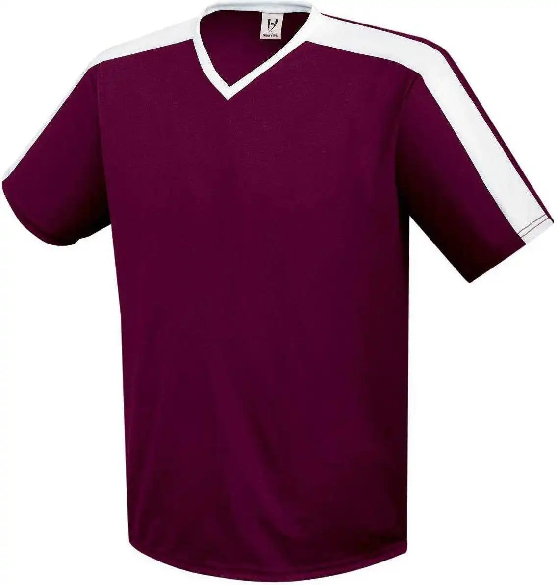 High Five 322731 Genesis Jersey Youth - Maroon White