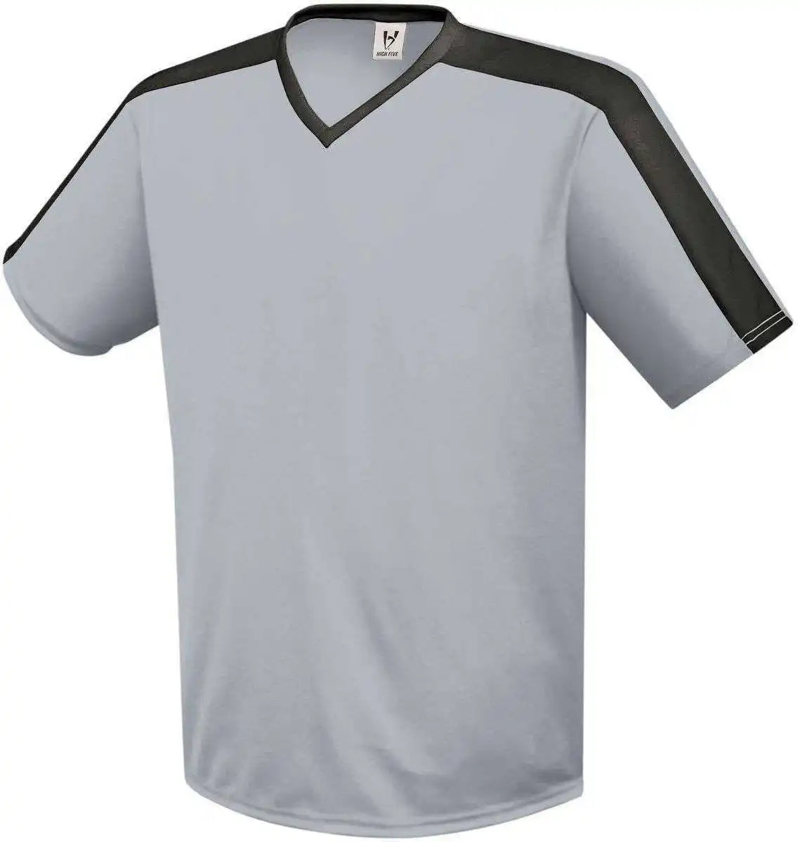 High Five 322731 Genesis Jersey Youth - Silver Gray Black