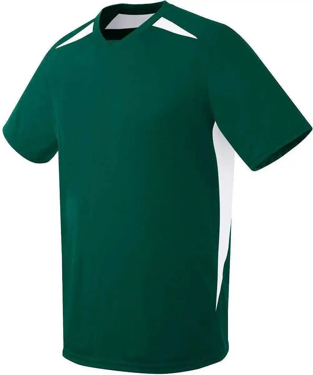High Five 322870 Adult Hawk Jersey - Forest White
