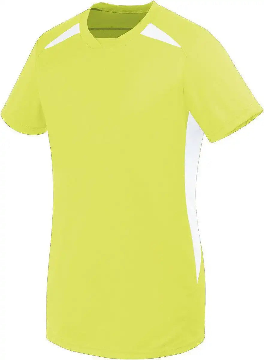 High Five 322872 Womens Hawk Jersey - Lime White