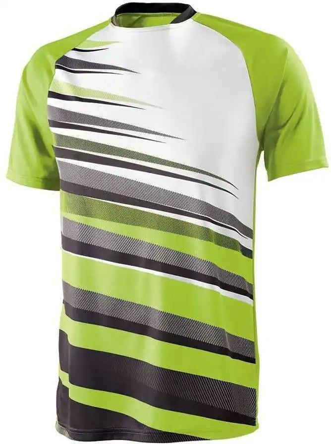 High Five 322910 Adult Galactic Jersey - Lime Black White - Xl