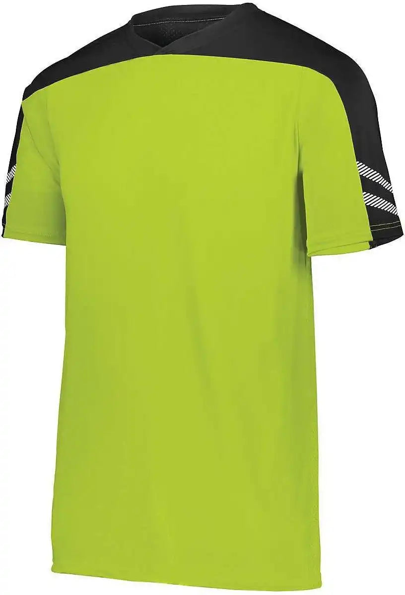 High Five 322950 Anfield Soccer Jersey - Lime Black White