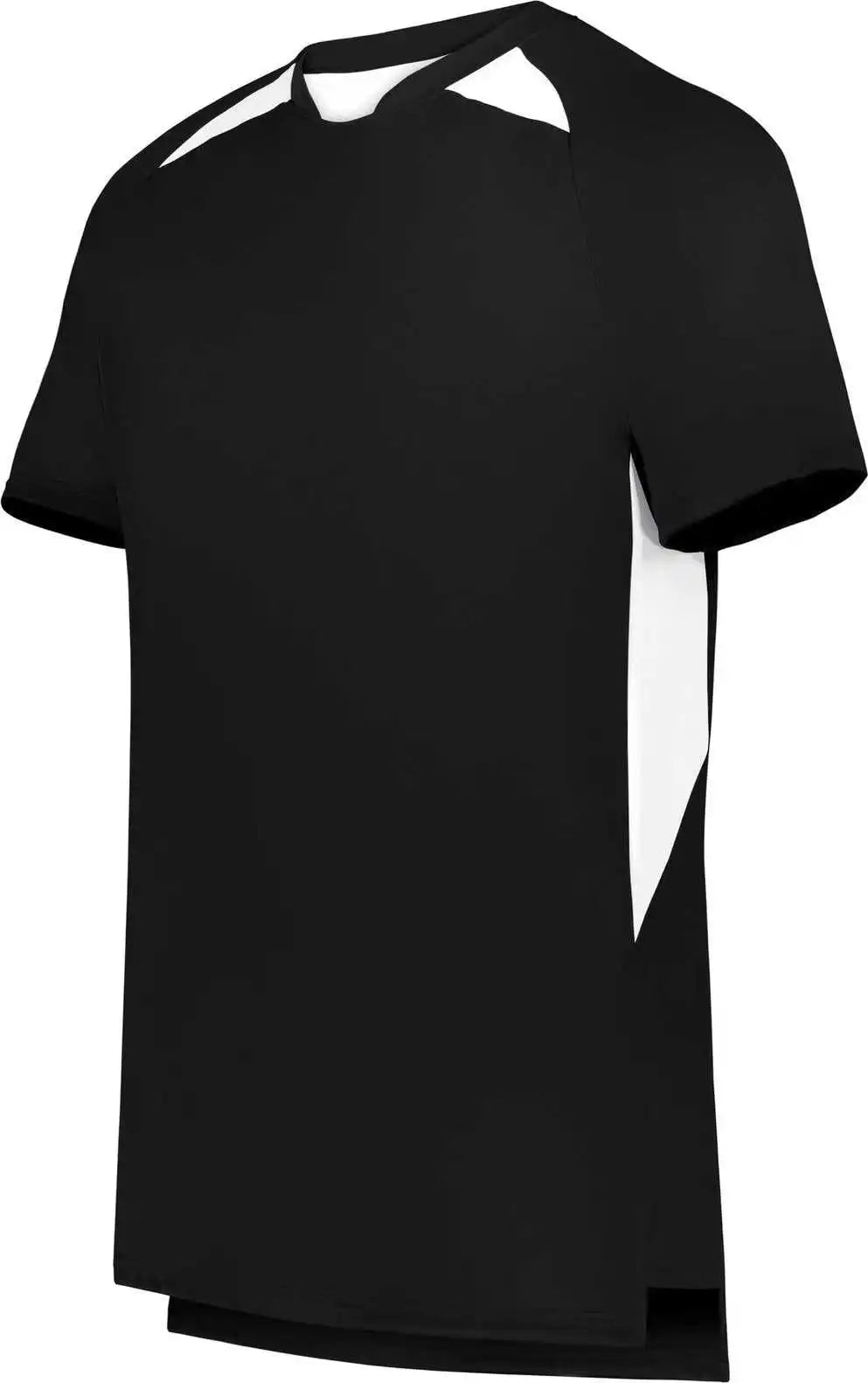 High Five 322991 Youth Hawk Evolution Soccer Jesey - Black White