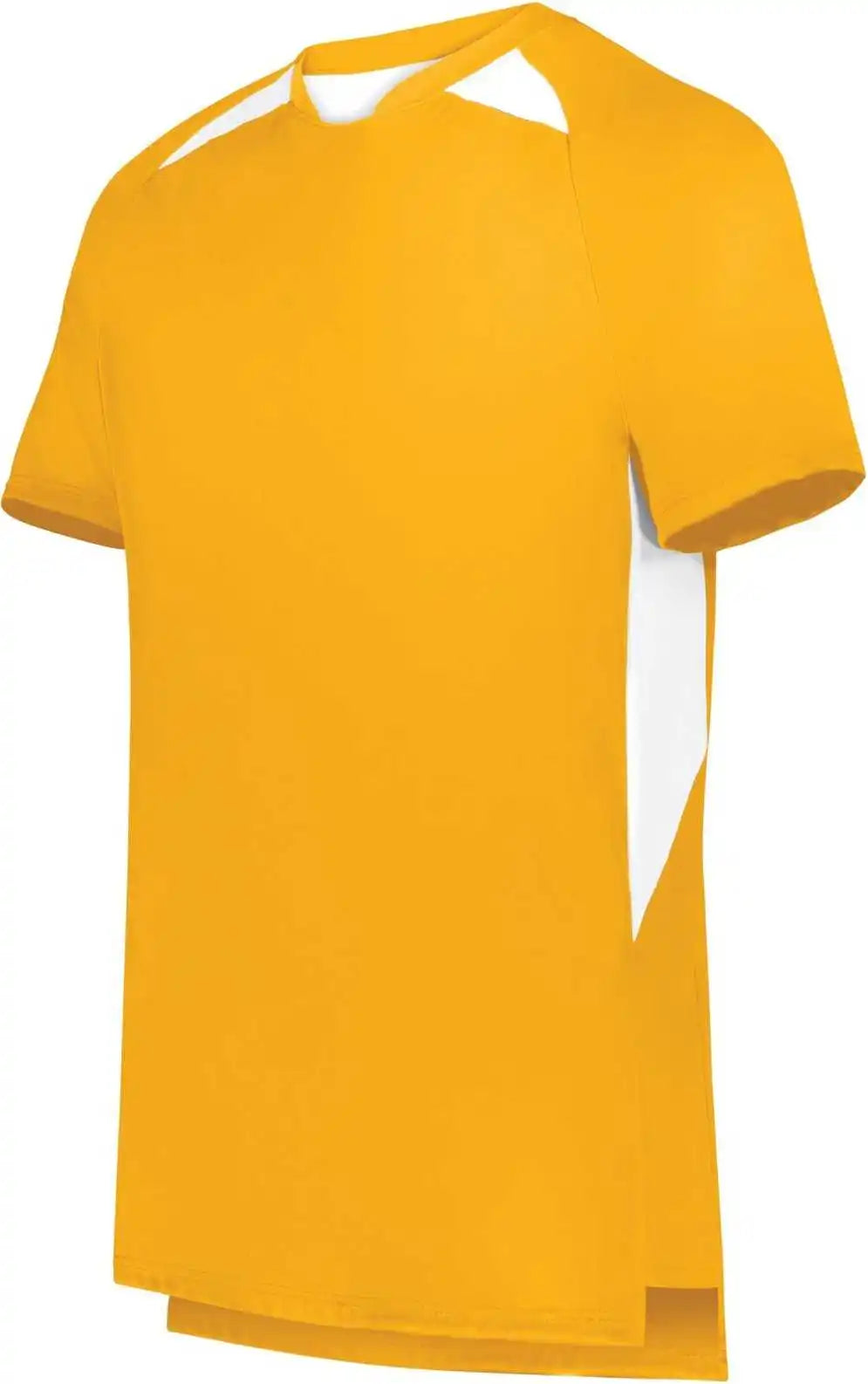 High Five 322991 Youth Hawk Evolution Soccer Jesey Gold White