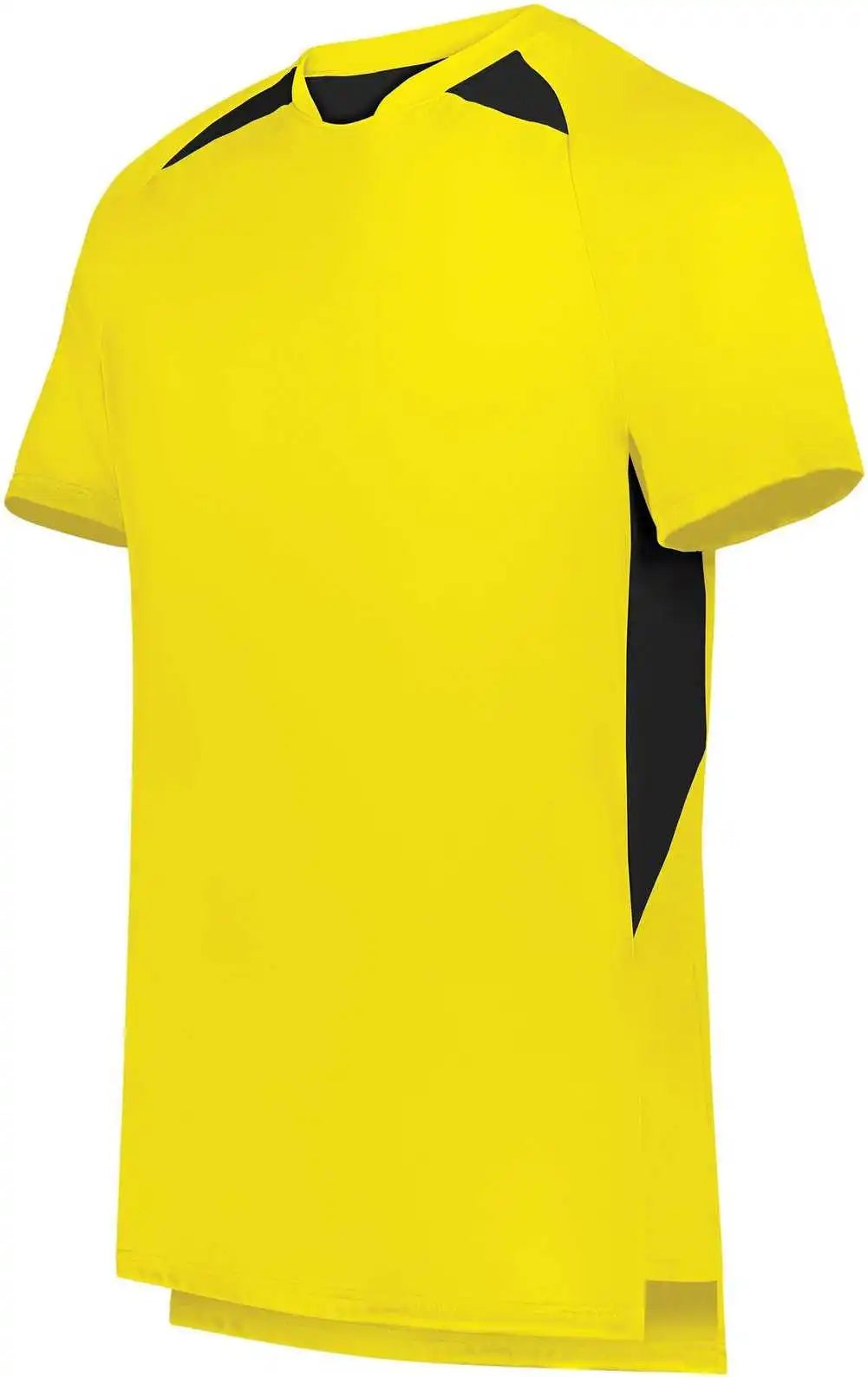 High Five 322991 Youth Hawk Evolution Soccer Jesey - Power Yellow Black