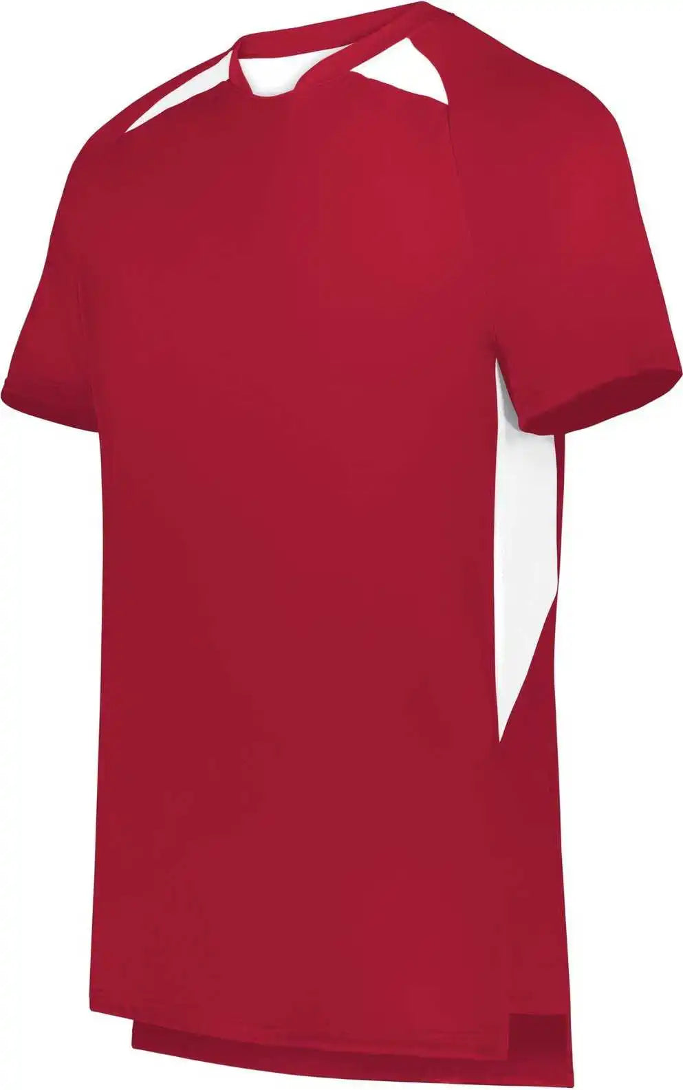High Five 322991 Youth Hawk Evolution Soccer Jesey - Scarlet White