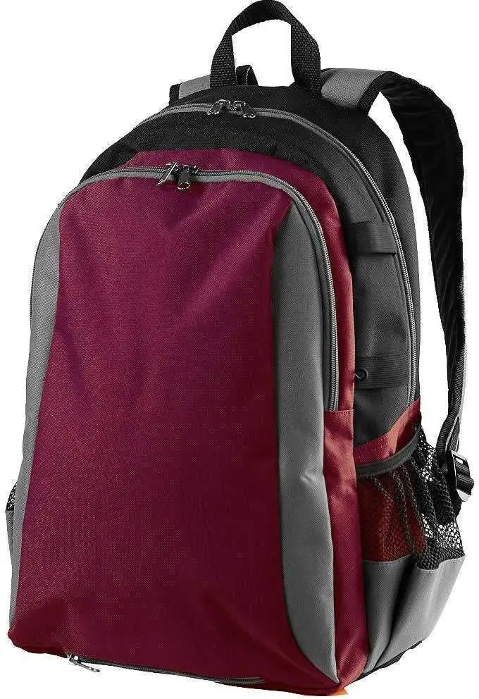 High Five 327890 Multisport Backpack - Maroon Graphite Black