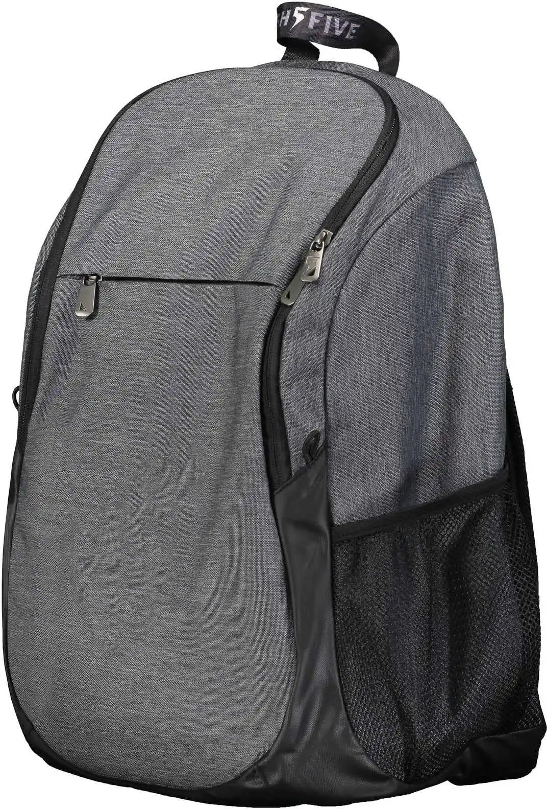 High Five 327895 Free Form Backpack - Carbon Heather - Dark Gray / one Size Fits Most