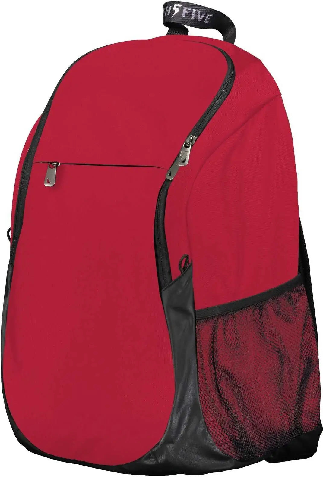High Five 327895 Free Form Backpack - Scarlet - Red