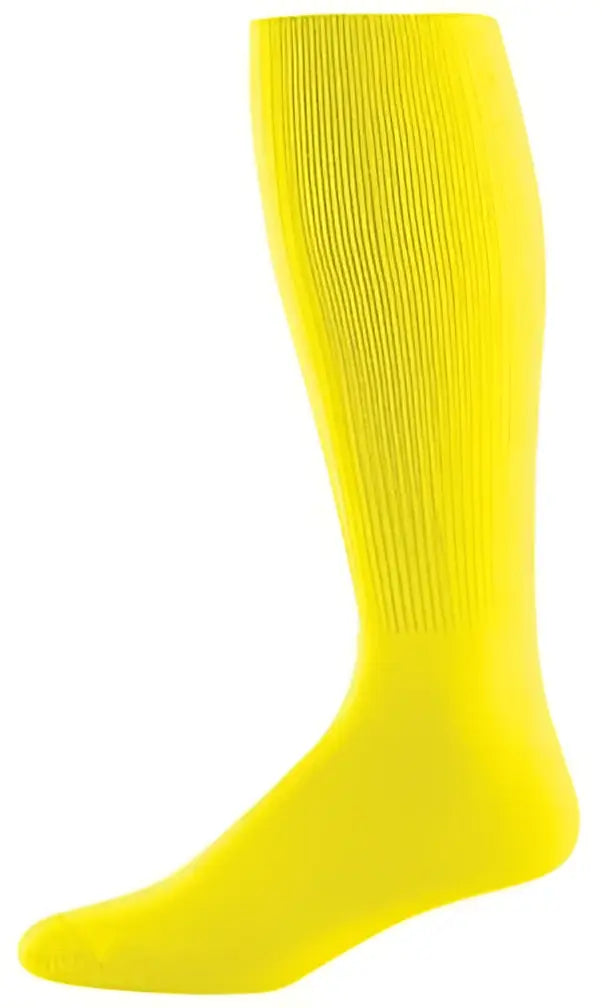 High Five 328030 Athletic Knee Sock - Power Yellow - Youth