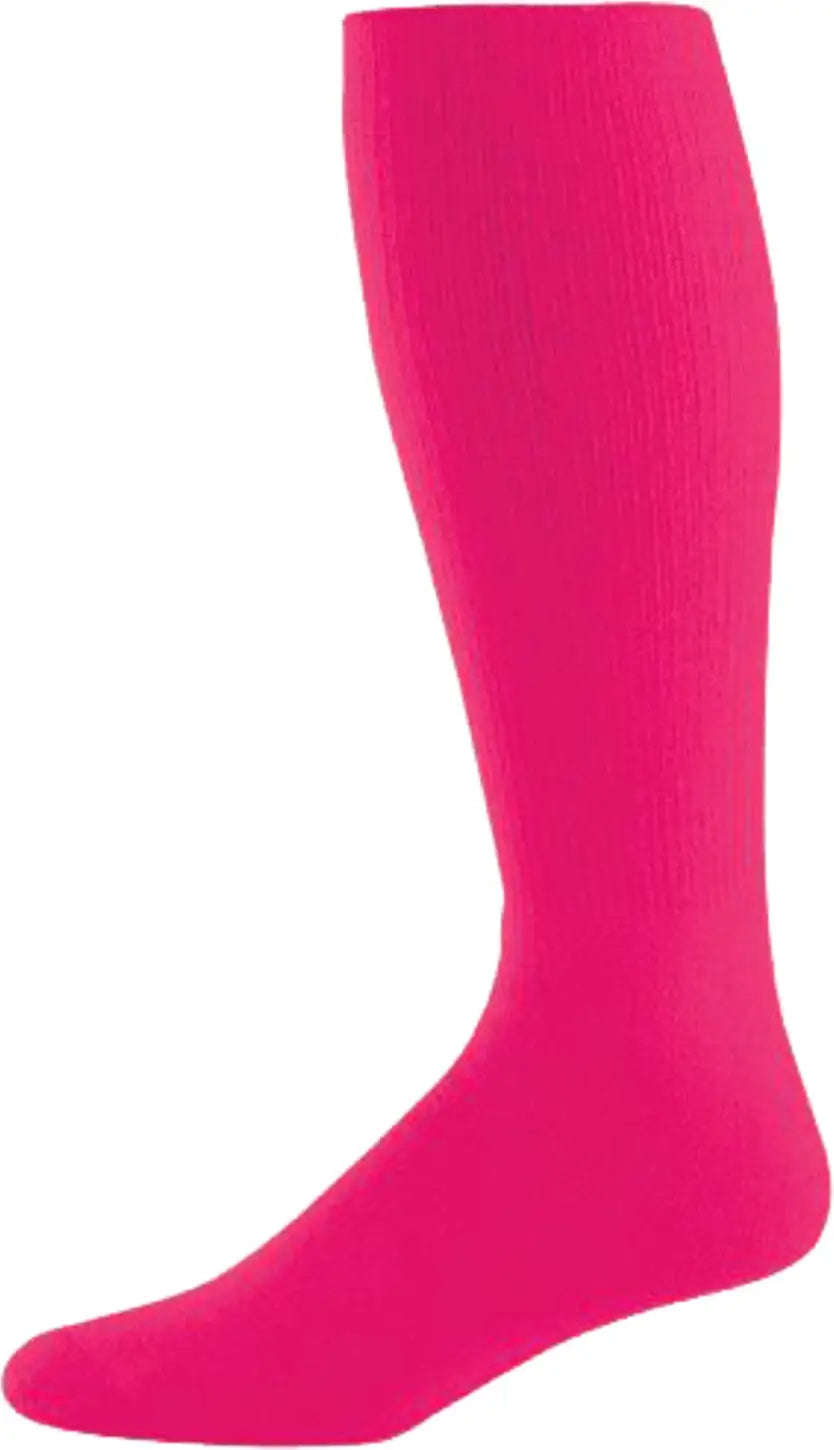 High Five 328030 Athletic Knee Sock - Raspberry - Kids