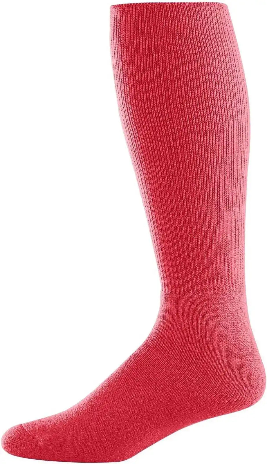 High Five 328030 Athletic Knee Sock - Scarlet