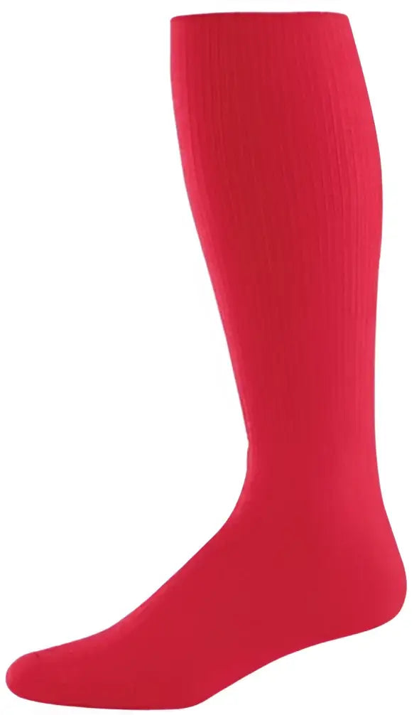 High Five 328030 Athletic Knee Sock - Scarlet - Red / Kids