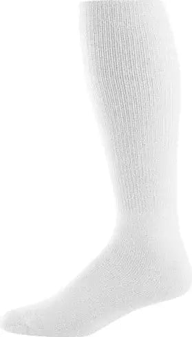 High Five 328030 Athletic Knee Sock - White - Kids