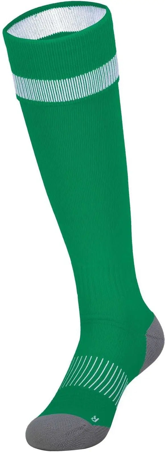 High Five 329120 Impact+ Soccer Sock - Kelly White Graphite