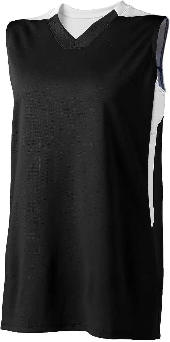 High Five 332412 Women’s Half Court Jersey - Black White