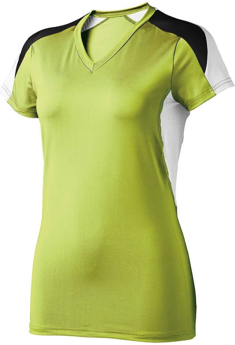 High Five 342192 Women’s Atomic Jersey - Lime Black White