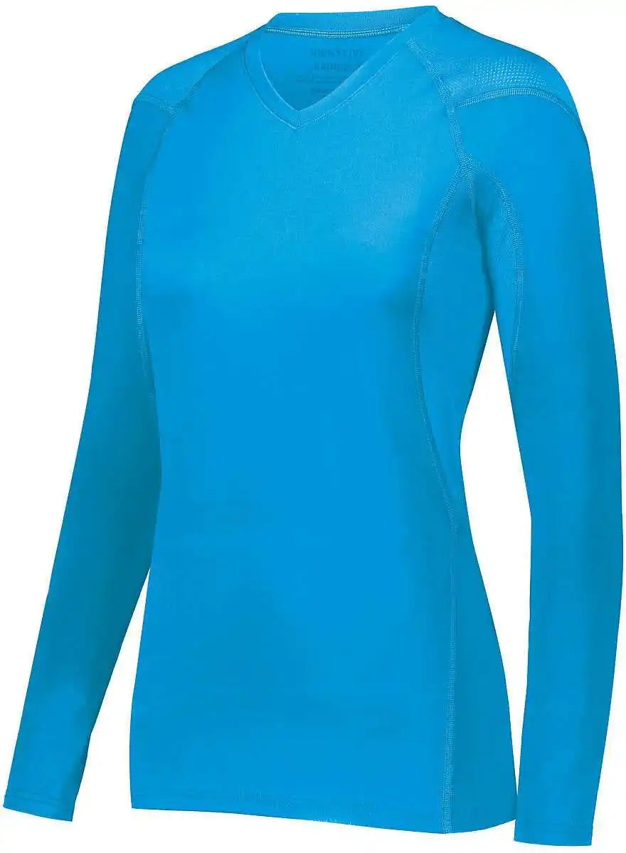 High Five 342213 Girls Truhit Long Sleeve Jersey - Power Blue