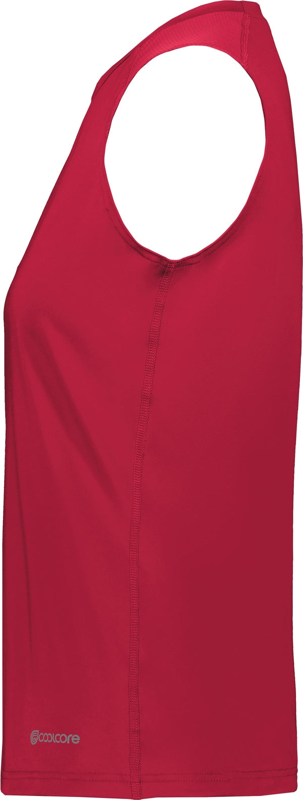 High Five 342272 Ladies Truhit Sleeveless Jersey - Scarlet