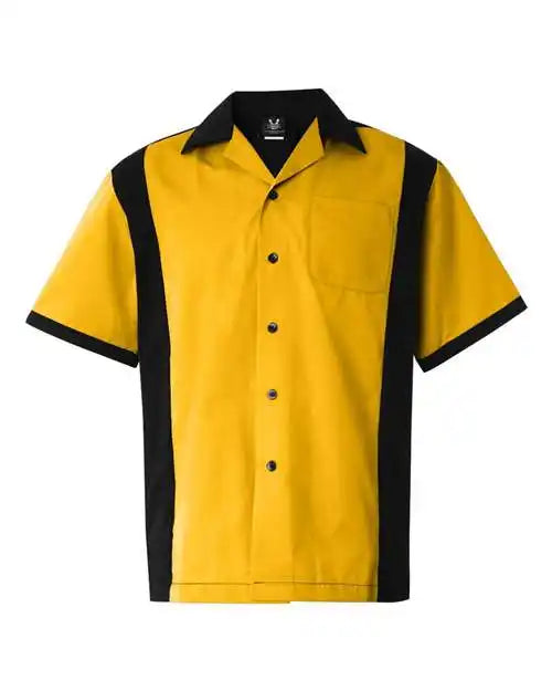 Hilton Hp2243 Cruiser Bowling Shirt - Gold