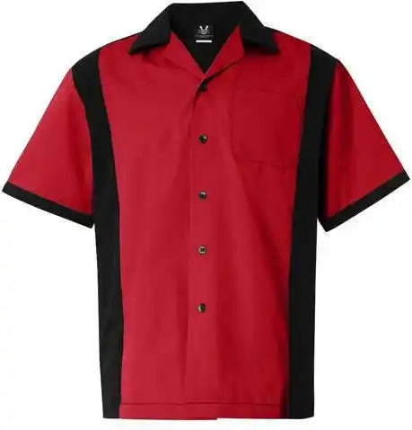 Hilton Hp2243 Cruiser Bowling Shirt - Red