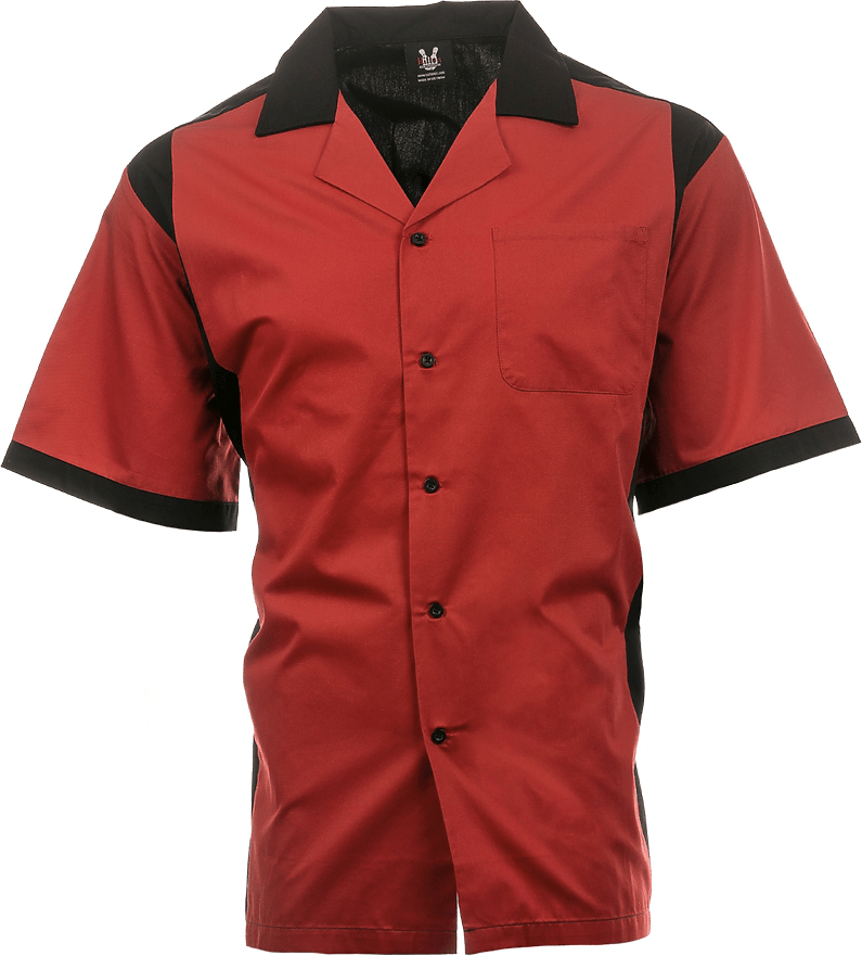 Hilton Hp2243 Cruiser Bowling Shirt - Red