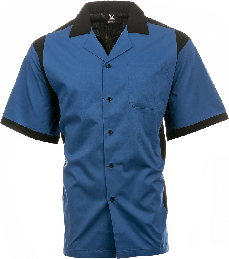 Hilton Hp2243 Cruiser Bowling Shirt - Royal - Adult Xs