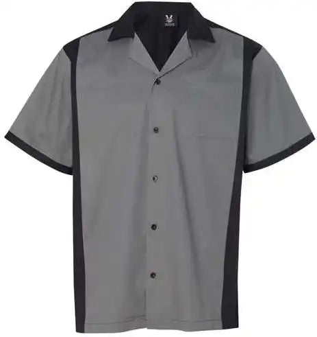 Hilton Hp2243 Cruiser Bowling Shirt Steel