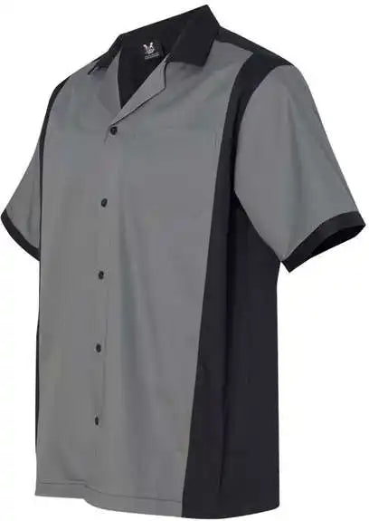 Hilton Hp2243 Cruiser Bowling Shirt Steel